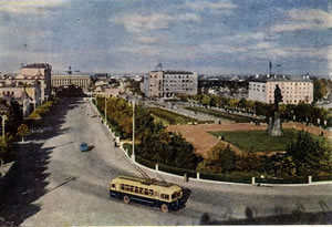 Площадь Горького в советские годы